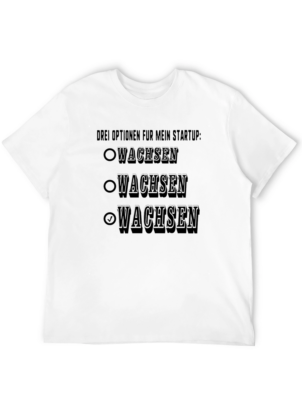 Startup Growth Options T-Shirt
