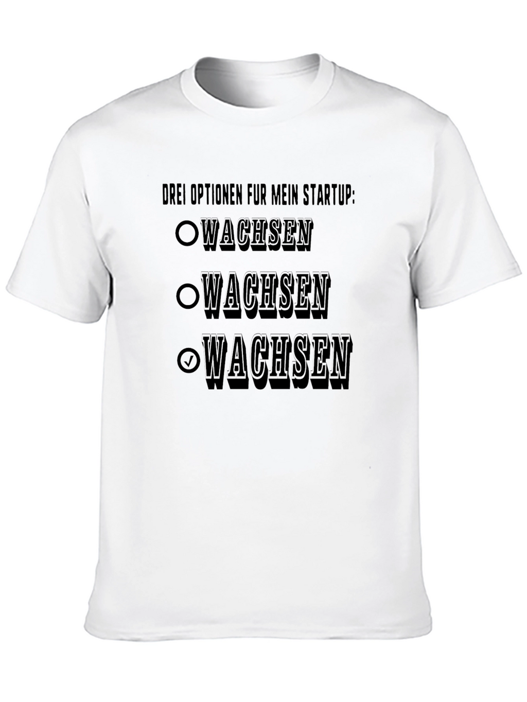 Startup Growth Options T-Shirt