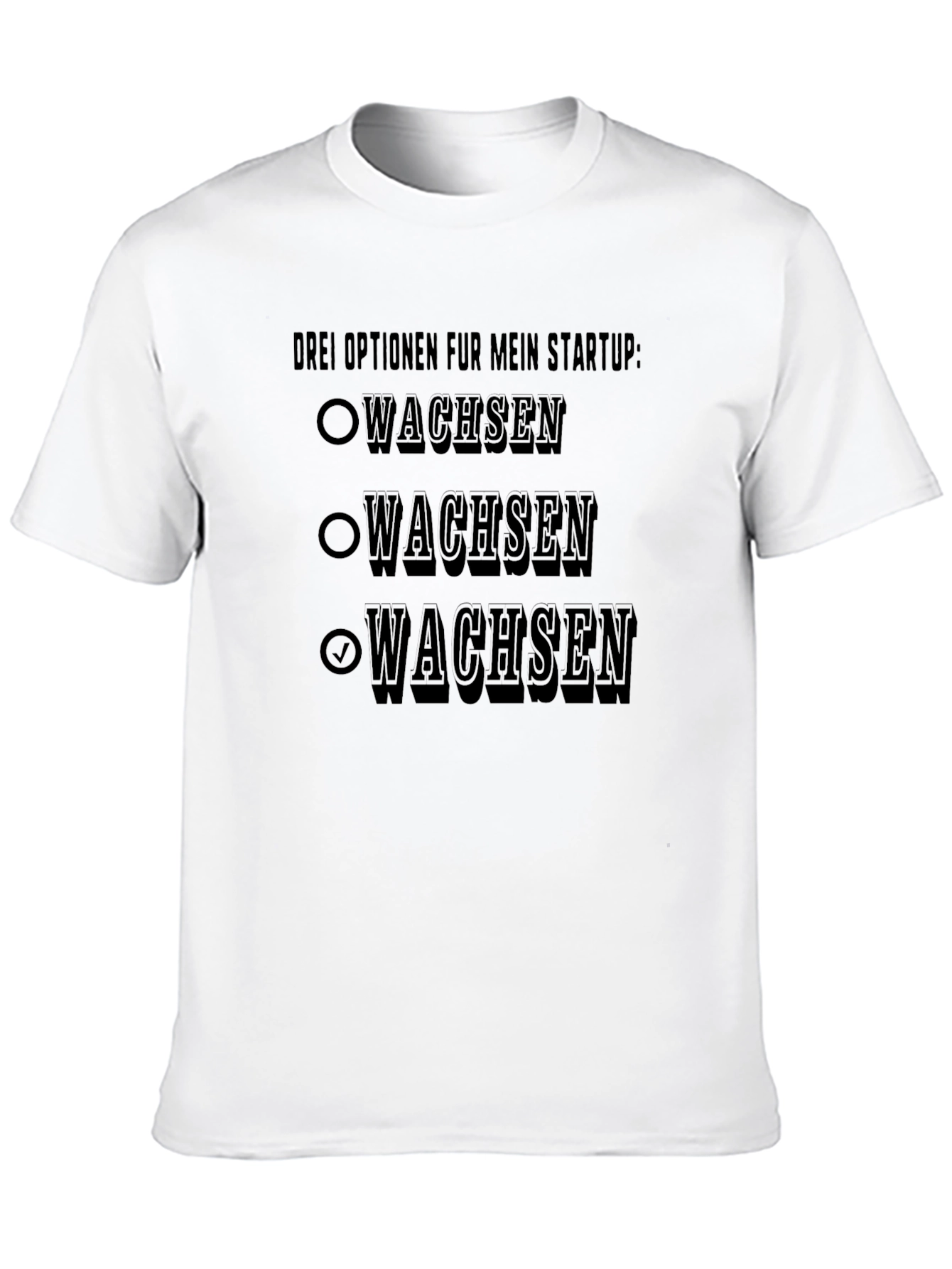 Startup Growth Options T-Shirt