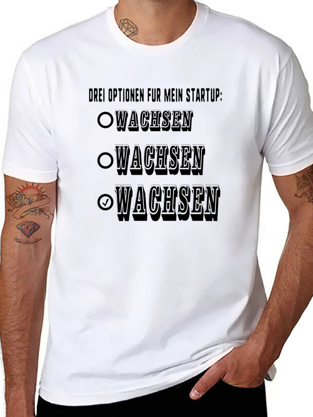 Startup Growth Options T-Shirt