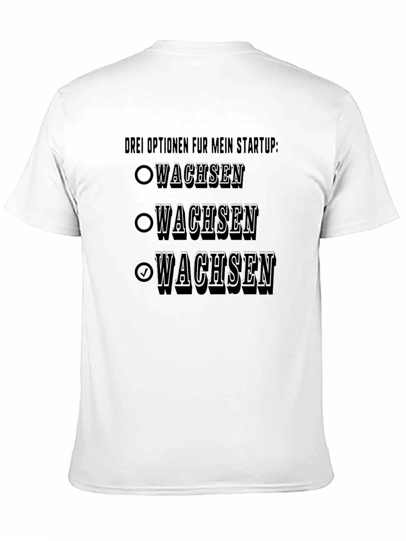 Startup Growth Options T-Shirt