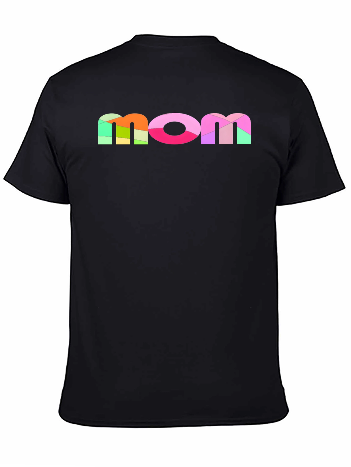 Retro Mom Graphic Tee - Colorful Statement Shirt