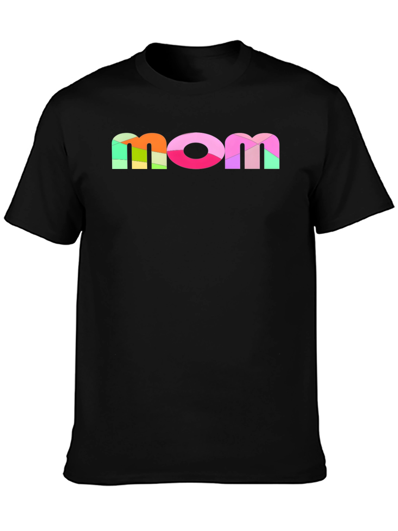 Retro Mom Graphic Tee - Colorful Statement Shirt