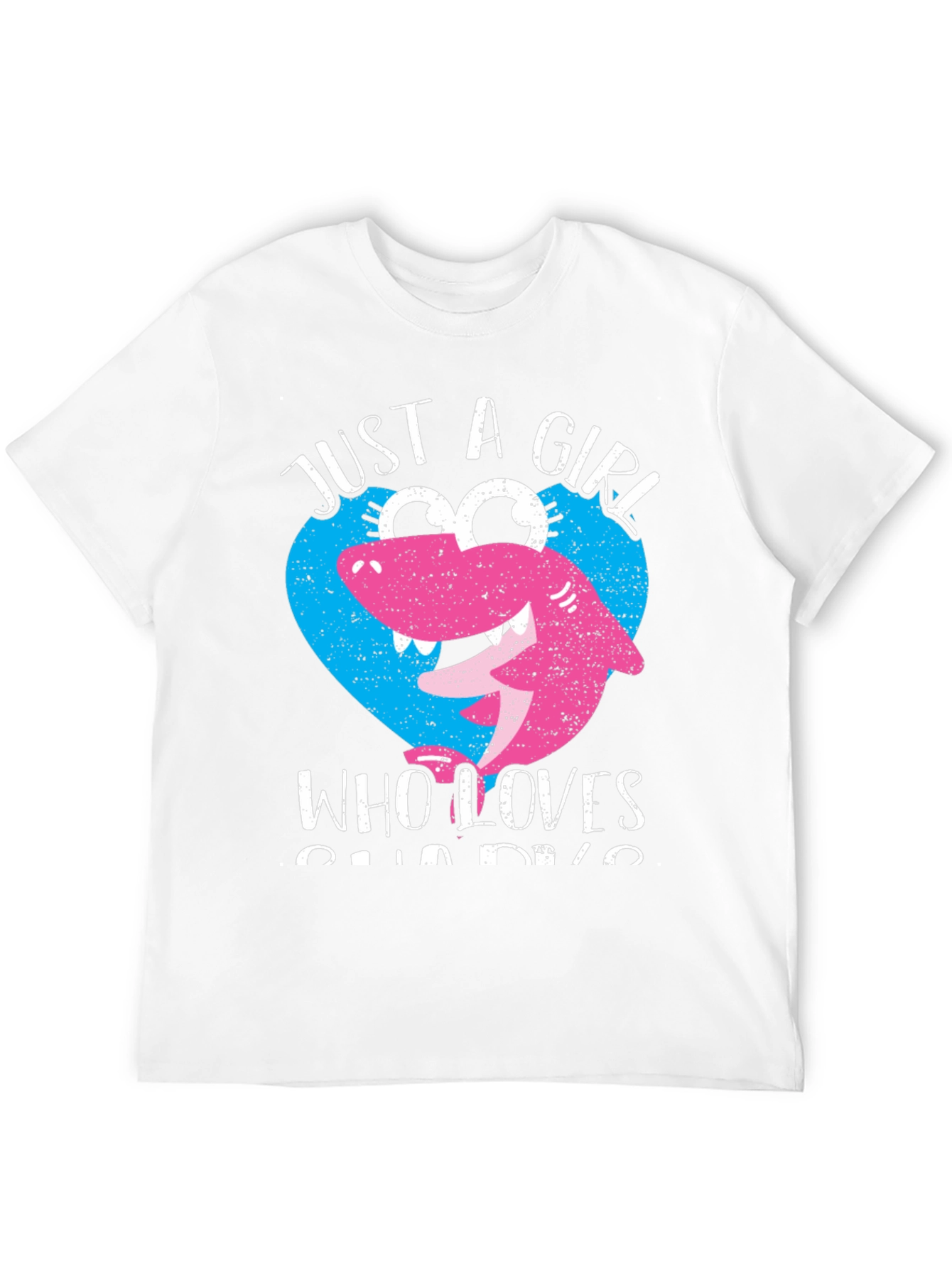 Just a Girl Who Loves Sharks T-Shirt
