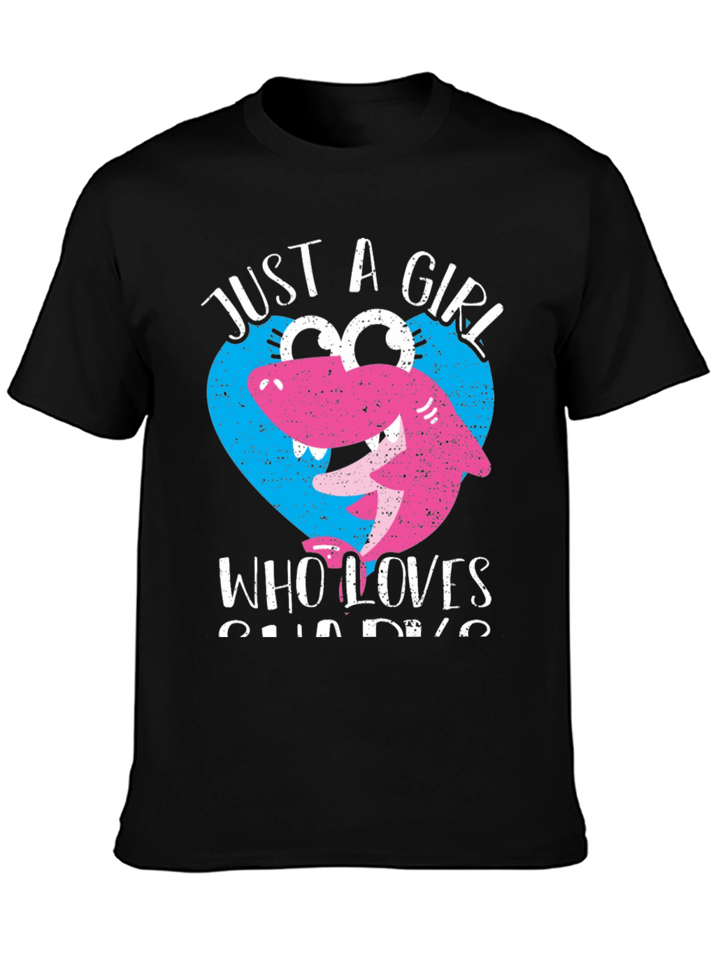 Just a Girl Who Loves Sharks T-Shirt
