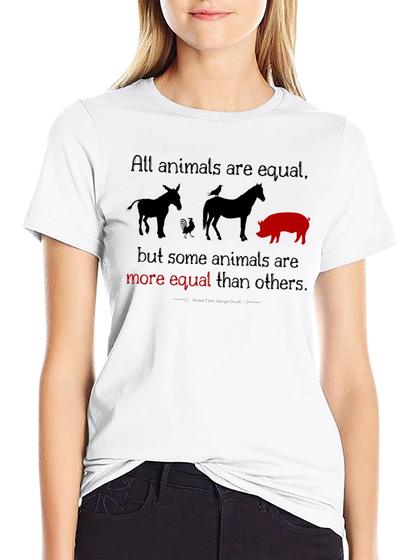 Animal Farm T-Shirt - Equality & Society Tee