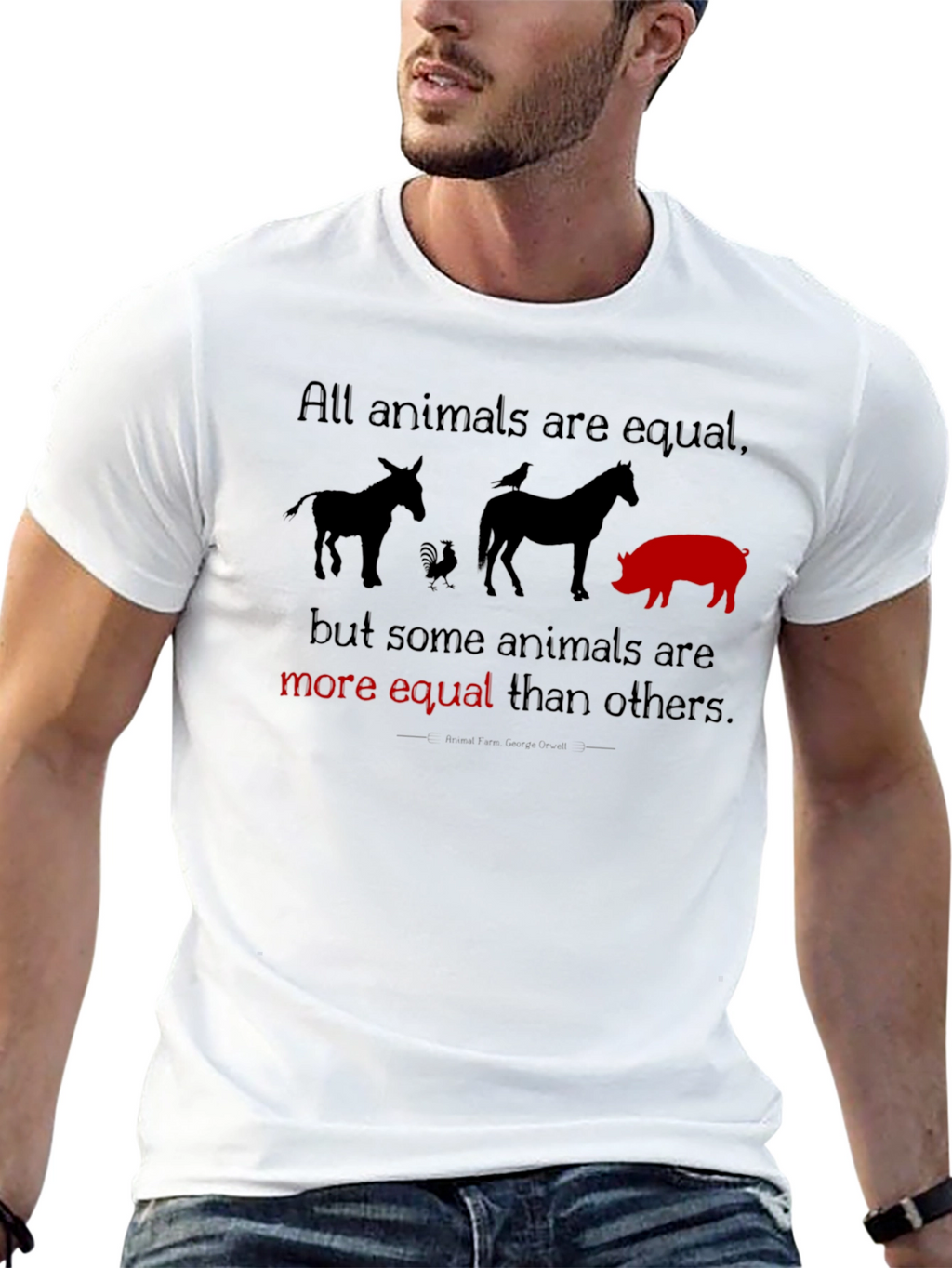 Animal Farm T-Shirt - Equality & Society Tee