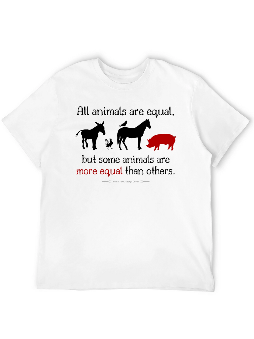 Animal Farm T-Shirt - Equality & Society Tee