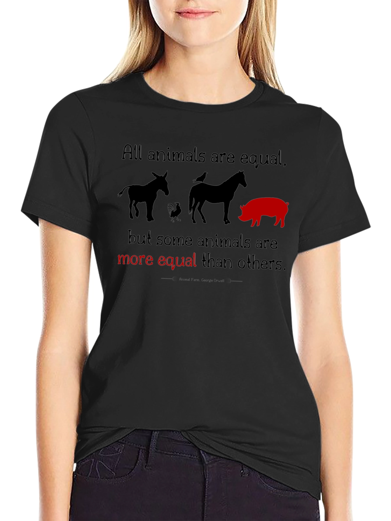 Animal Farm T-Shirt - Equality & Society Tee