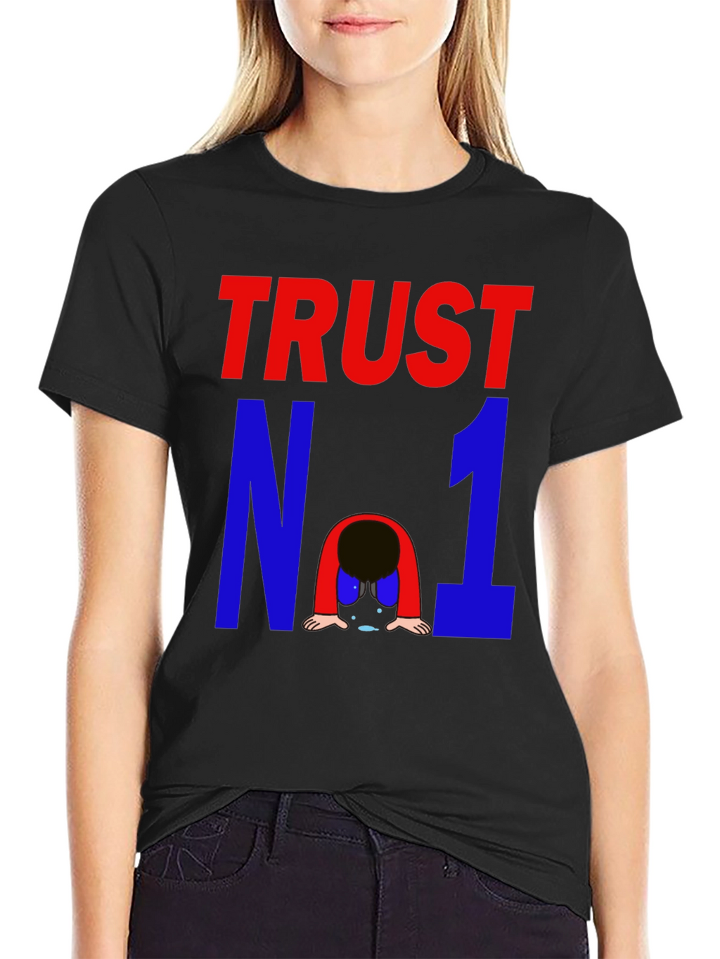 Trust No One Graphic Tee - Mens