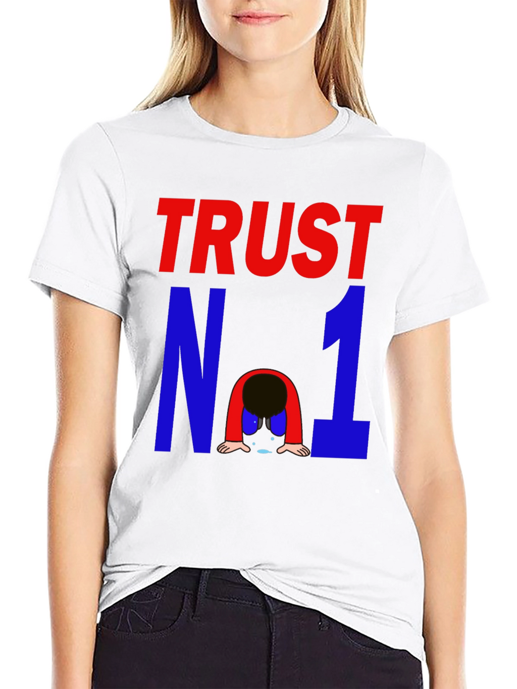 Trust No One Graphic Tee - Mens