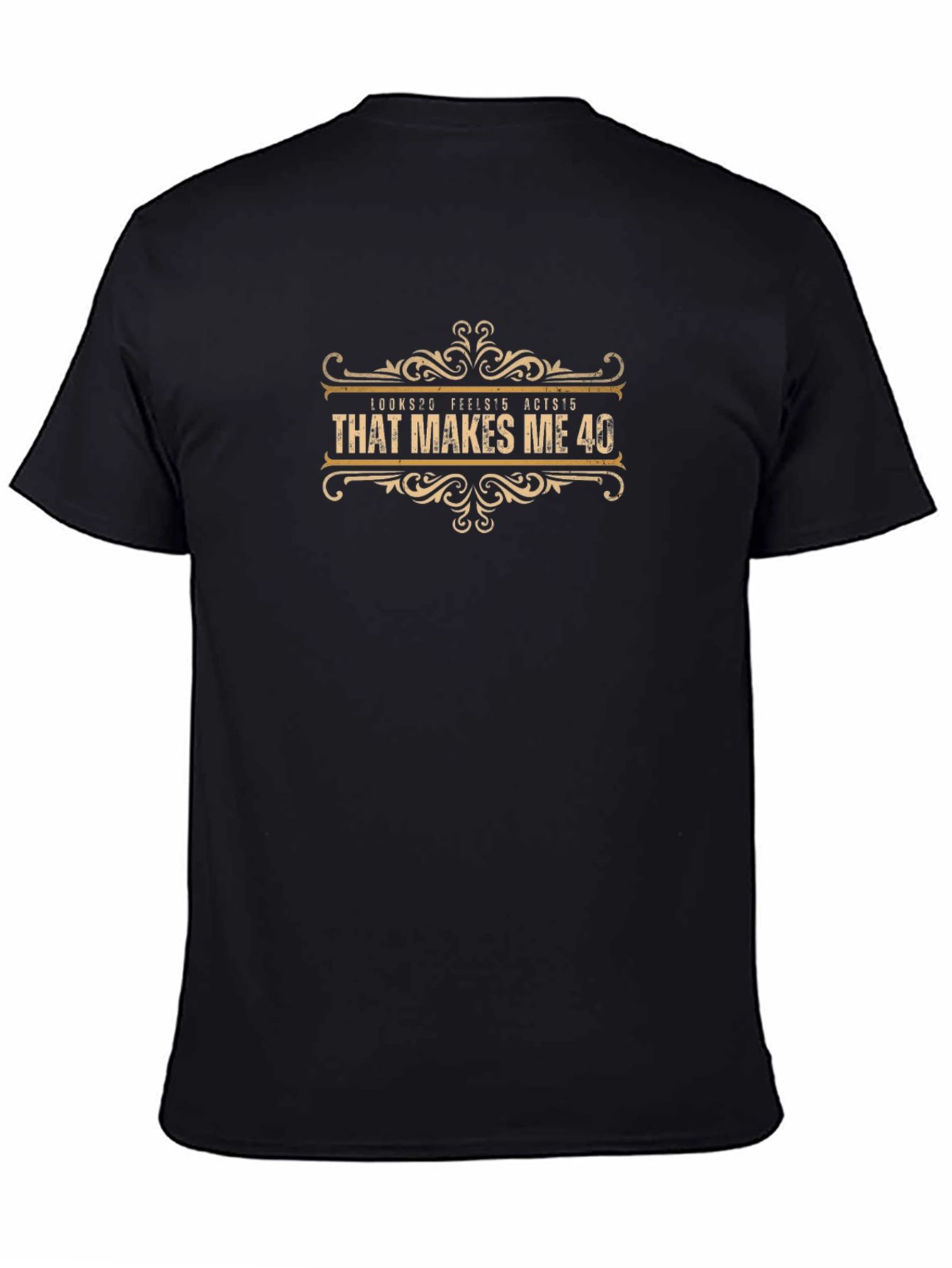 Funny 40th Birthday T-Shirt - That Makes Me 40