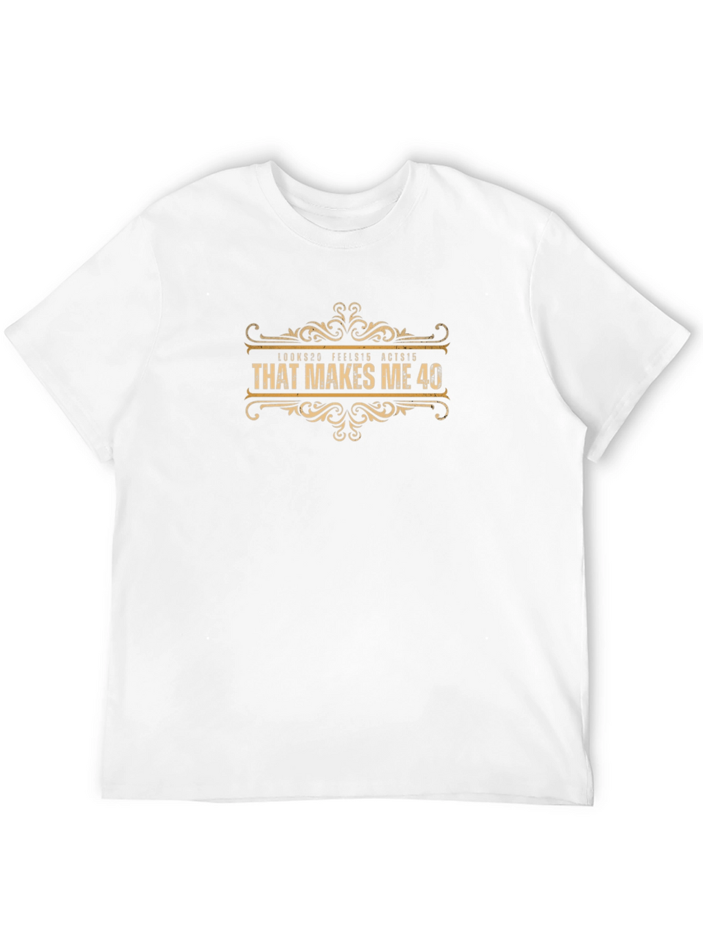 Funny 40th Birthday T-Shirt - That Makes Me 40