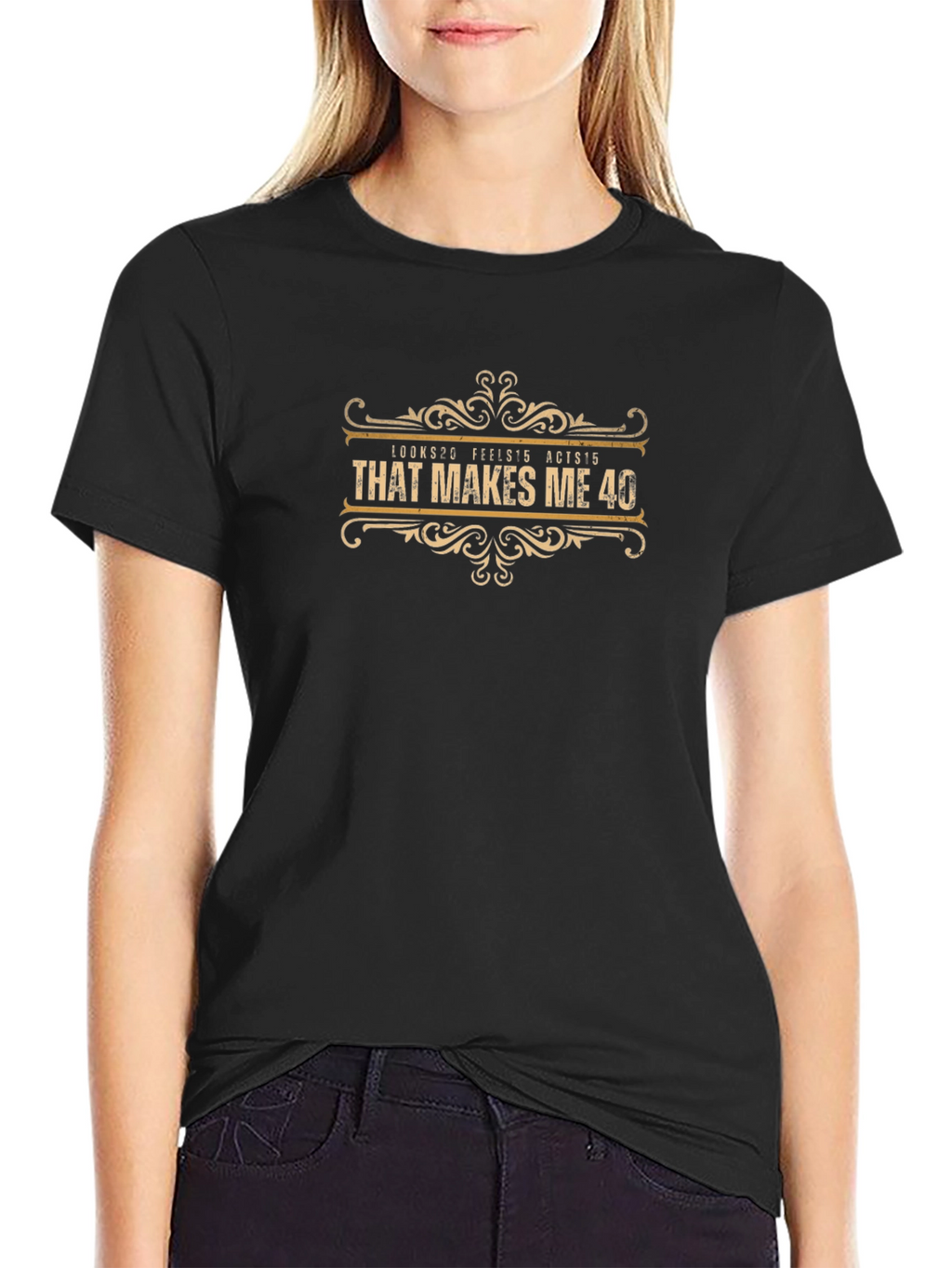 Funny 40th Birthday T-Shirt - That Makes Me 40