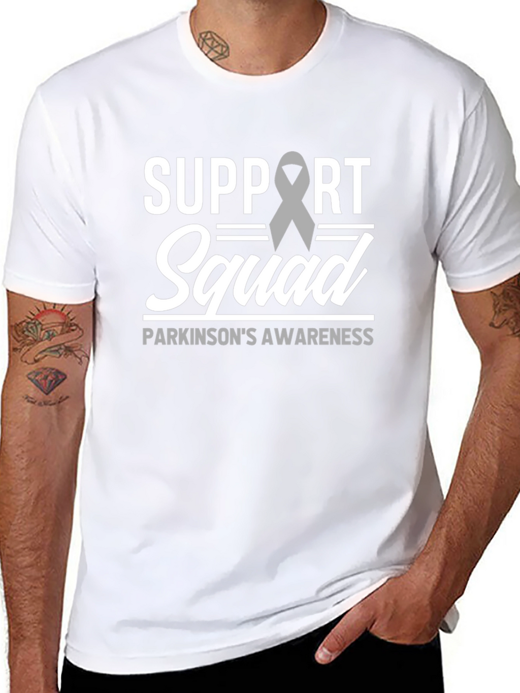 Parkinsons Awareness Support Squad T-Shirt