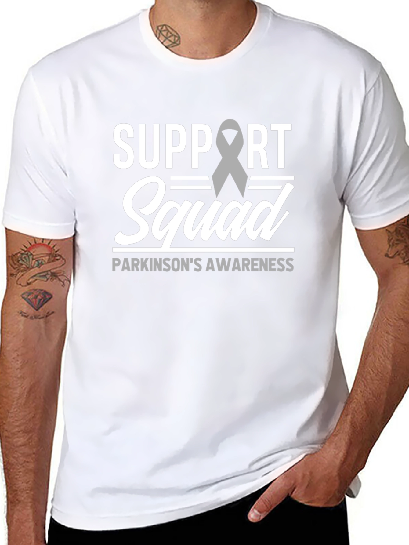 Parkinsons Awareness Support Squad T-Shirt