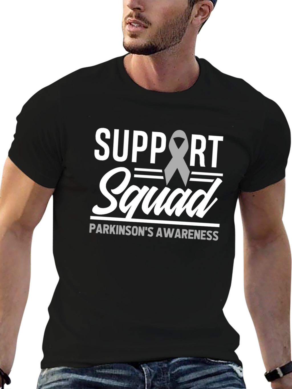 Parkinsons Awareness Support Squad T-Shirt