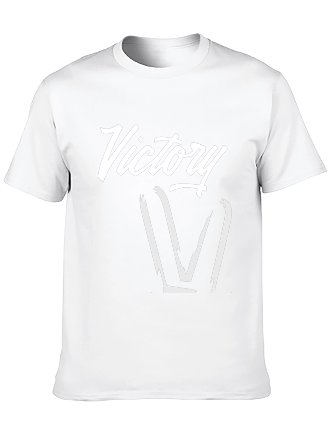 Victory Graphic Tee - Stylish Black T-Shirt