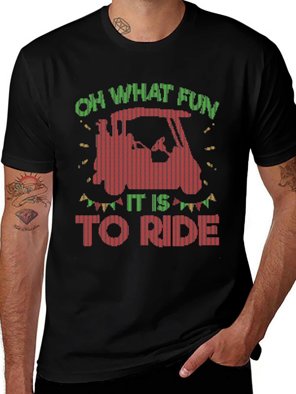 Oh What Fun Golf Cart Ride T-Shirt