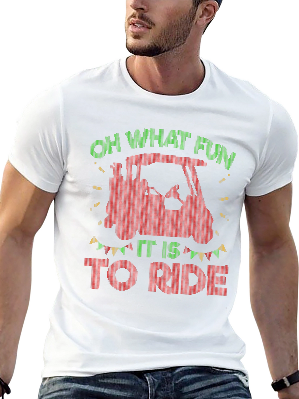 Oh What Fun Golf Cart Ride T-Shirt
