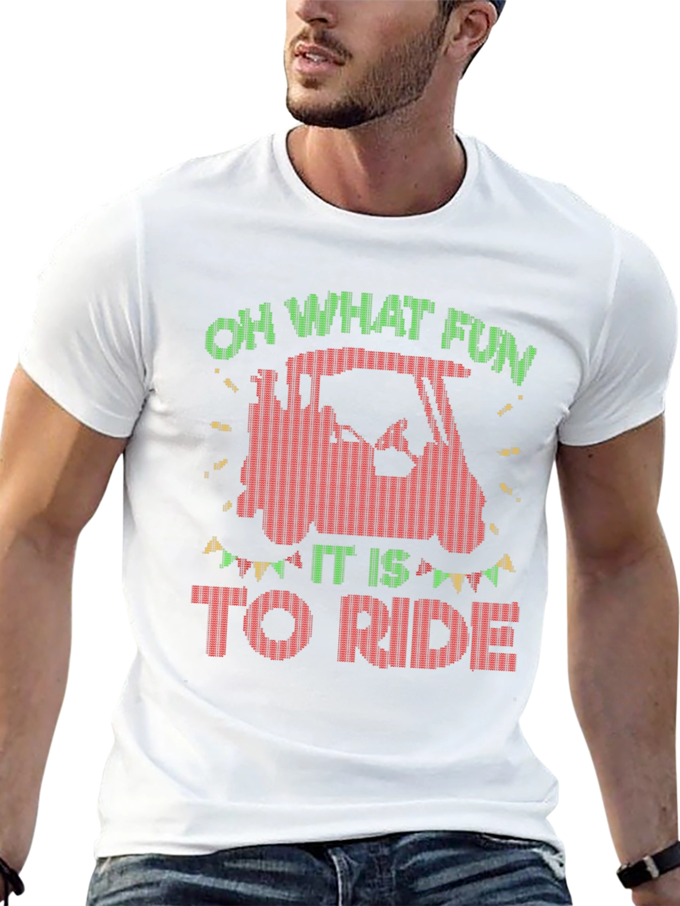 Oh What Fun Golf Cart Ride T-Shirt