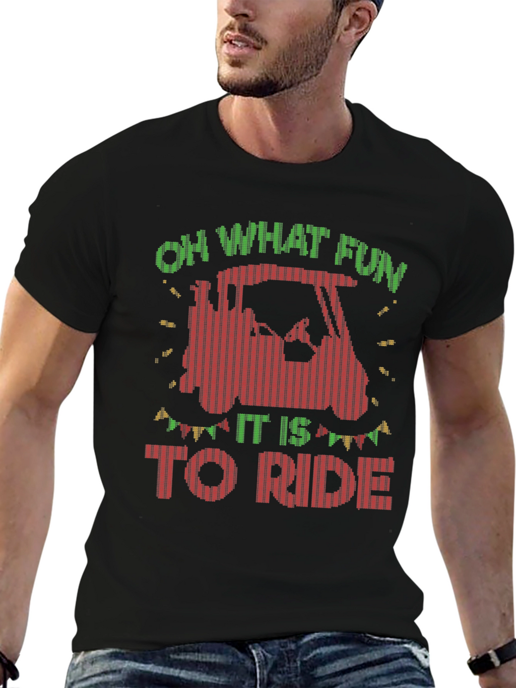Oh What Fun Golf Cart Ride T-Shirt