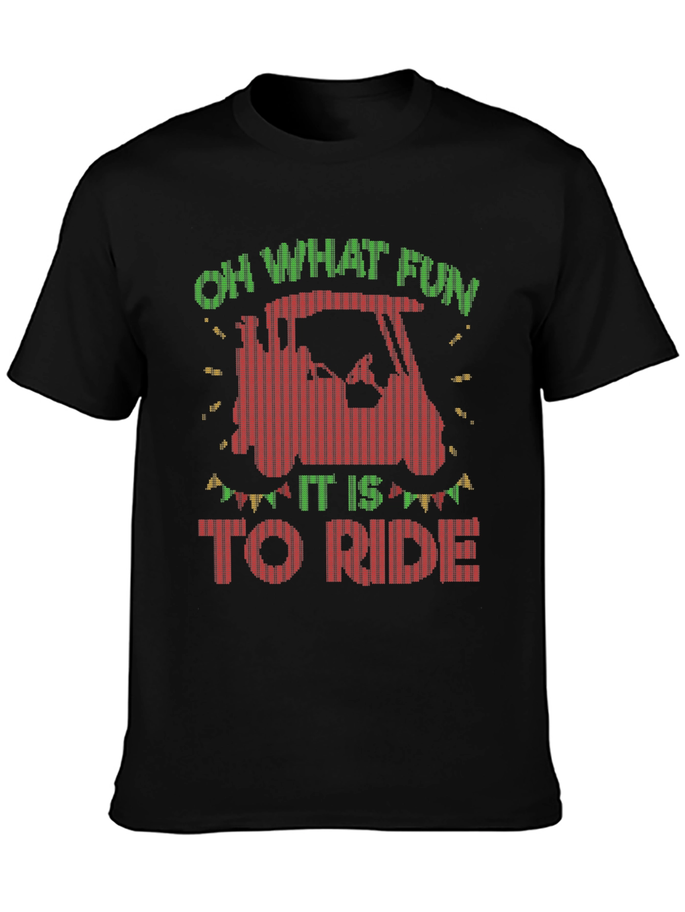 Oh What Fun Golf Cart Ride T-Shirt