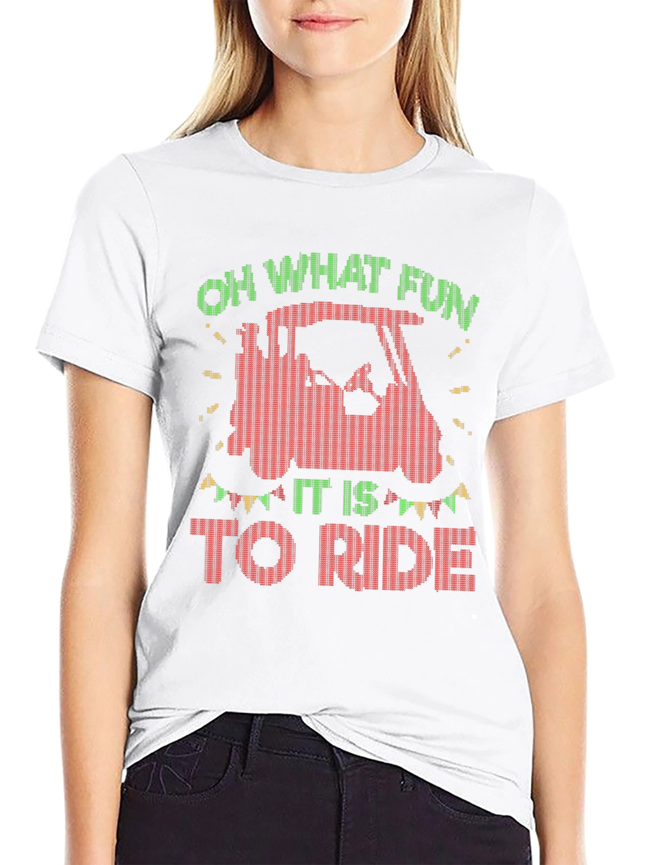Oh What Fun Golf Cart Ride T-Shirt