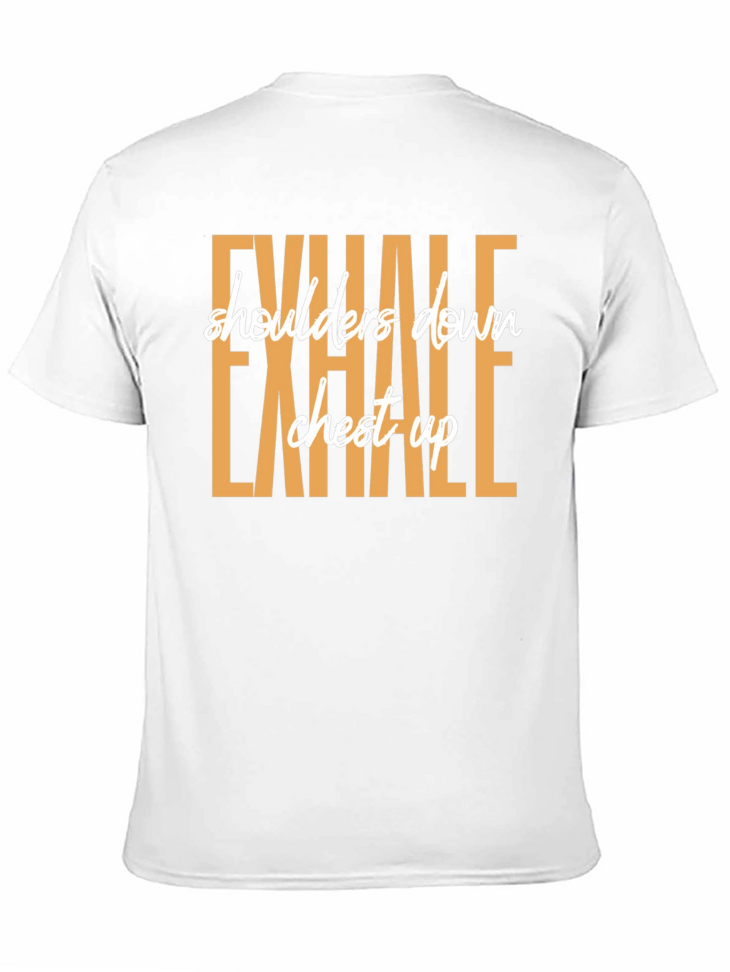 Exhale Graphic Tee: Yoga & Meditation Shirt