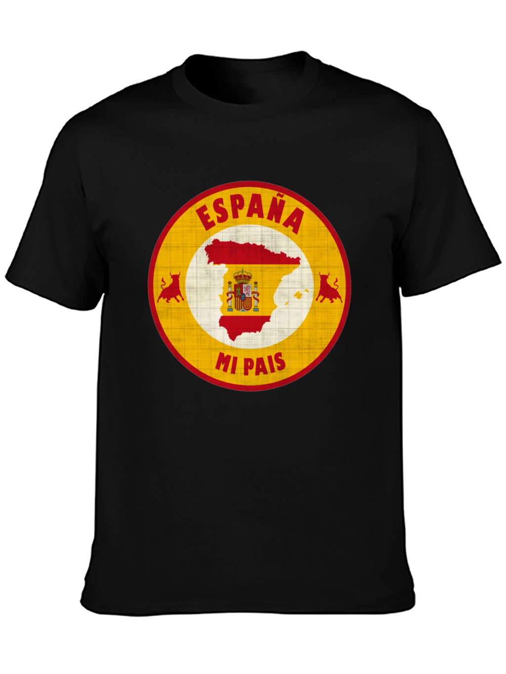 España Mi Pais T-Shirt Spain Pride Graphic Tee