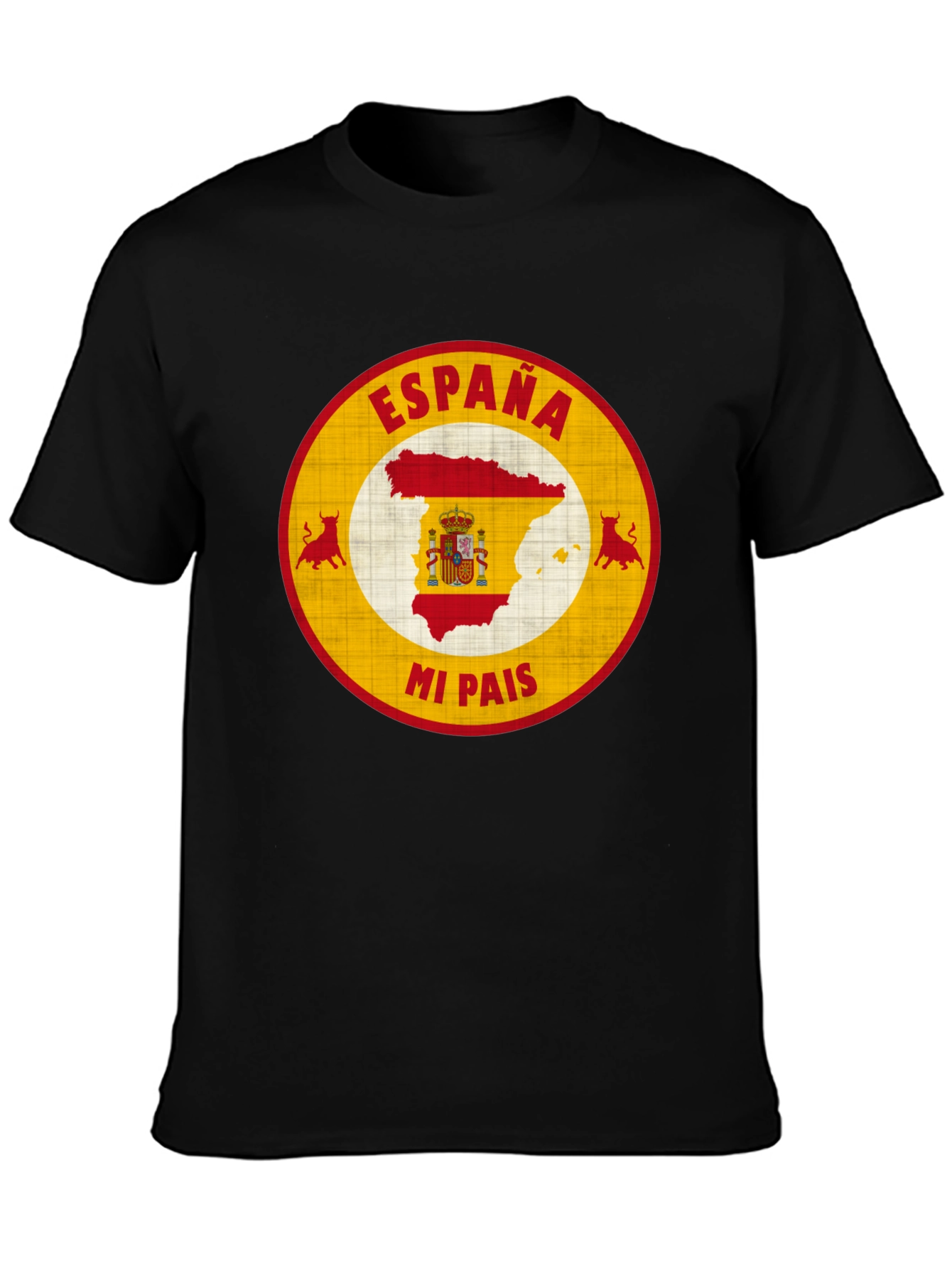 España Mi Pais T-Shirt Spain Pride Graphic Tee