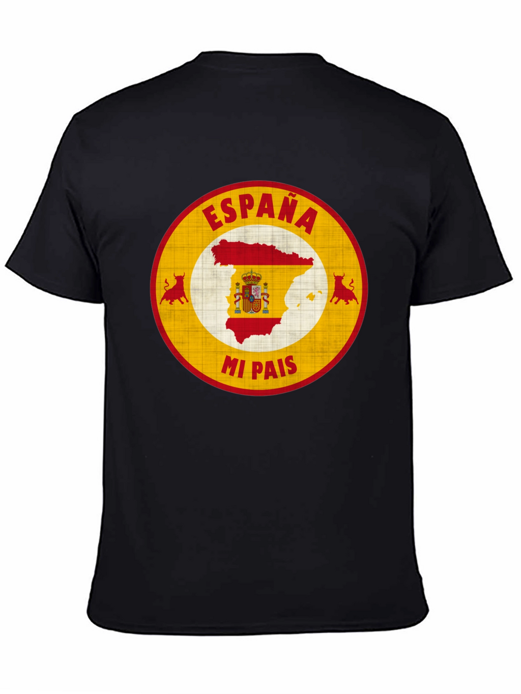 España Mi Pais T-Shirt Spain Pride Graphic Tee