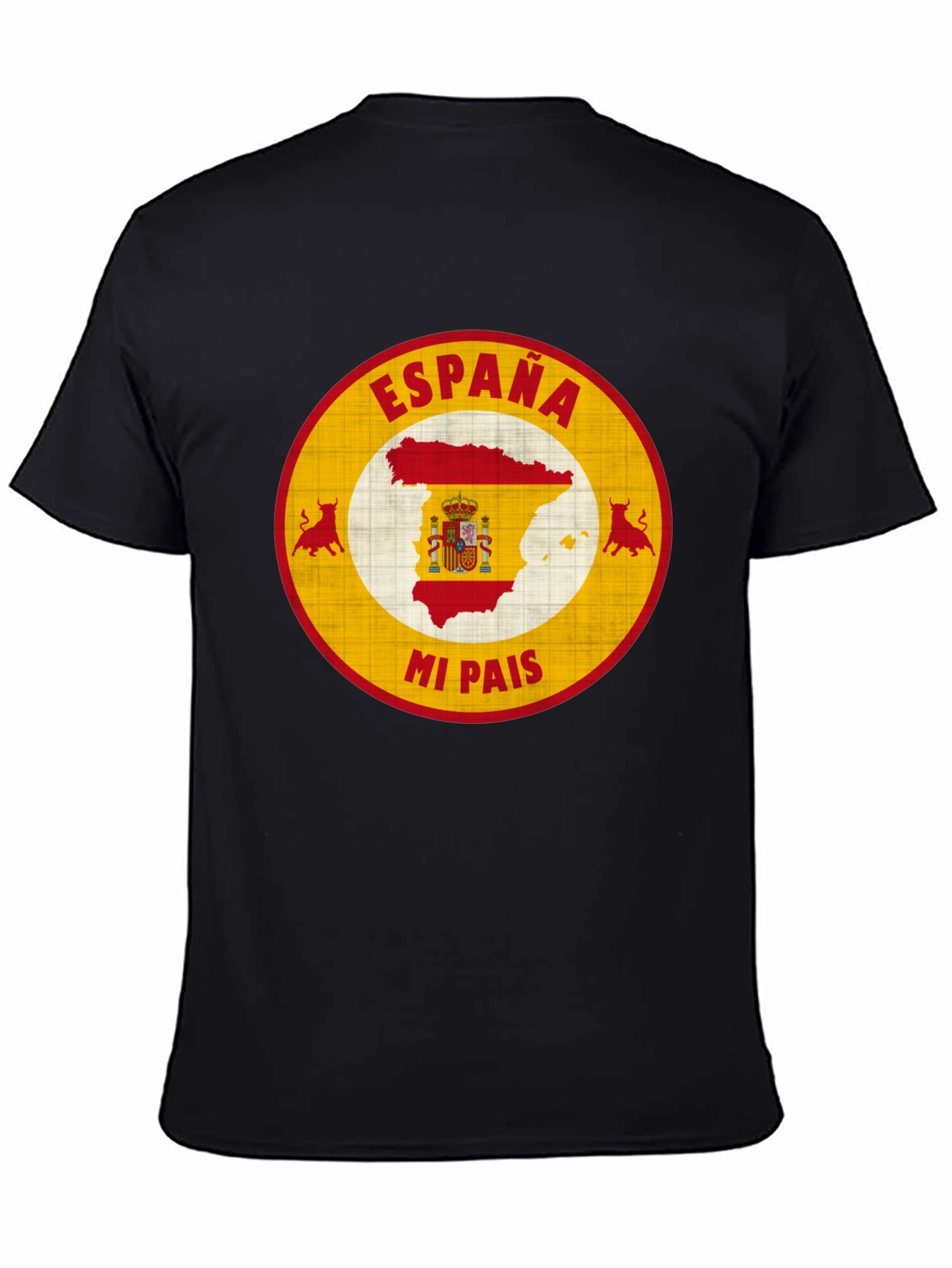 España Mi Pais T-Shirt Spain Pride Graphic Tee