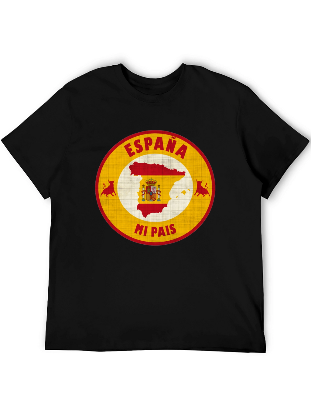 España Mi Pais T-Shirt Spain Pride Graphic Tee