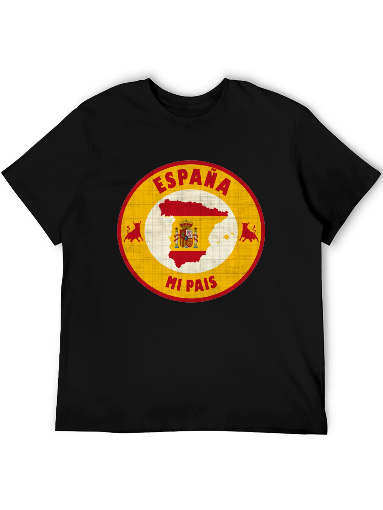 España Mi Pais T-Shirt Spain Pride Graphic Tee