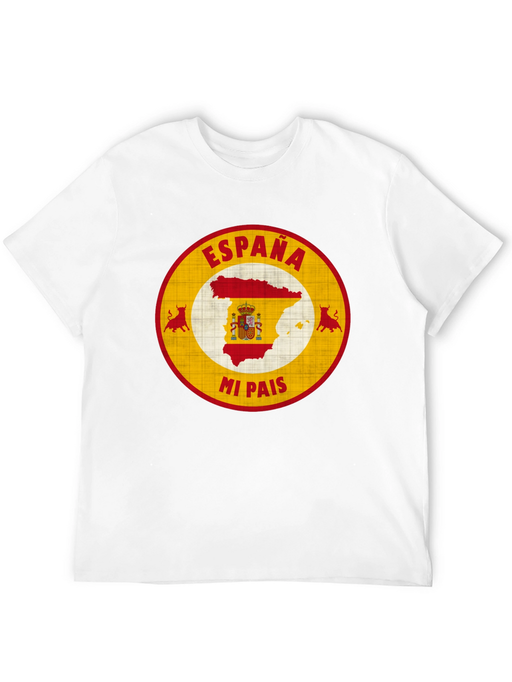España Mi Pais T-Shirt Spain Pride Graphic Tee