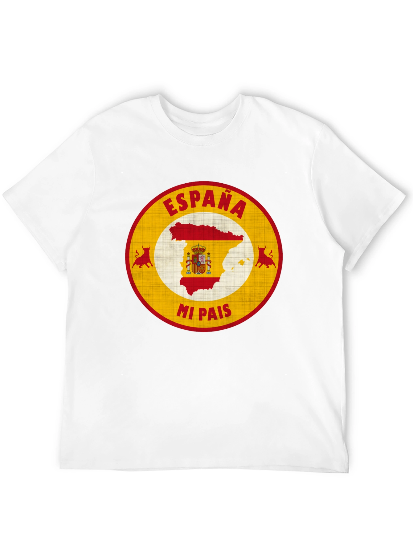 España Mi Pais T-Shirt Spain Pride Graphic Tee