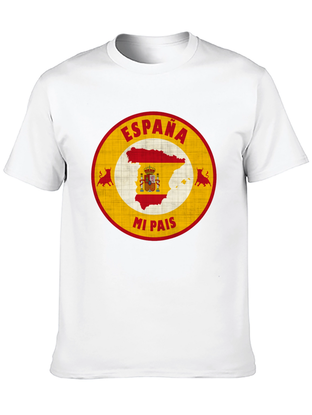 España Mi Pais T-Shirt Spain Pride Graphic Tee