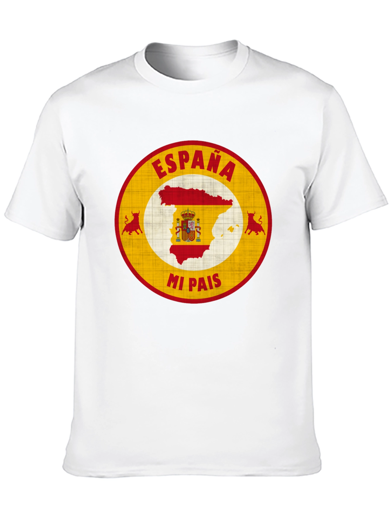 España Mi Pais T-Shirt Spain Pride Graphic Tee