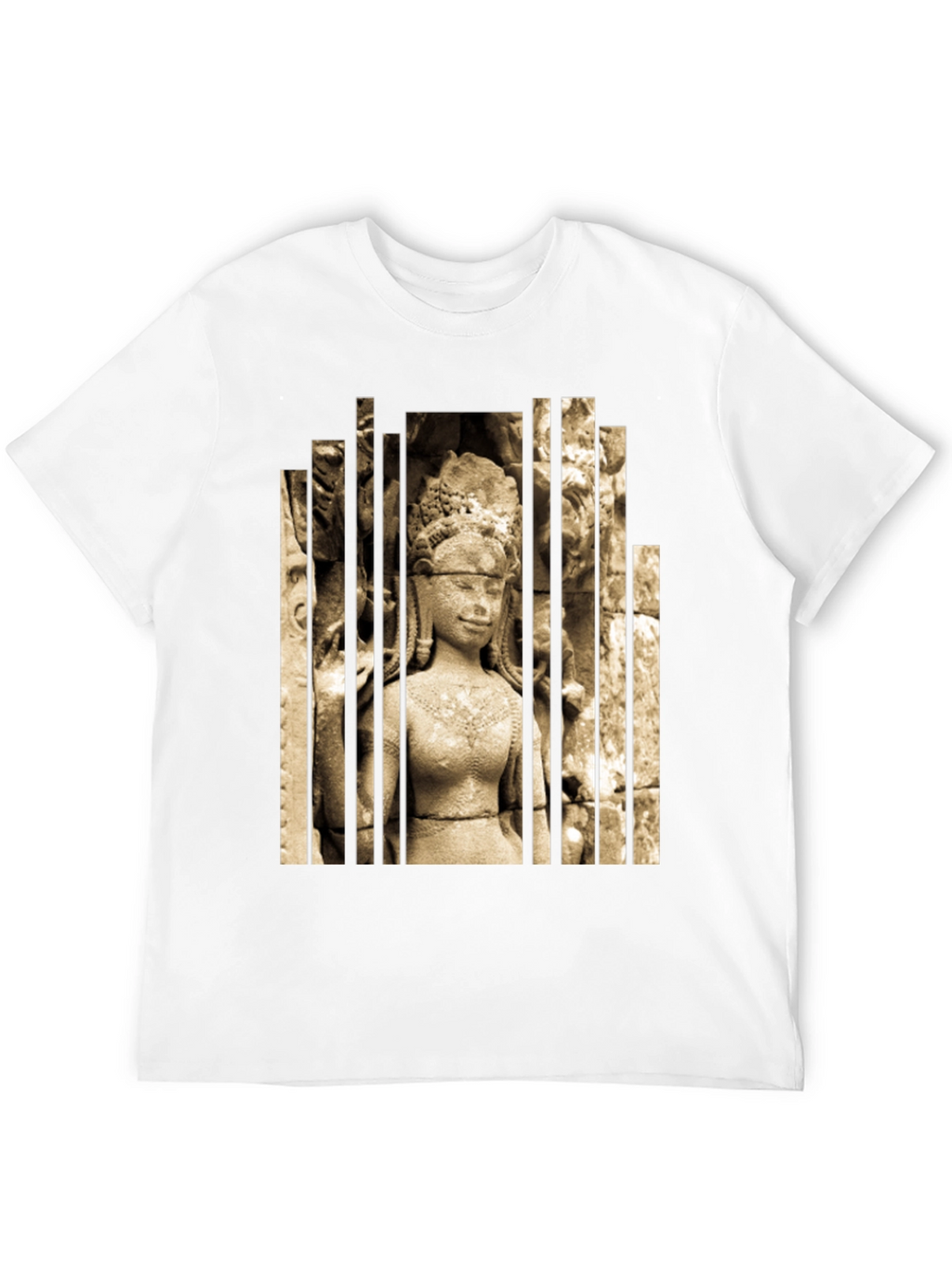 Ancient Temple Statue Graphic Tee