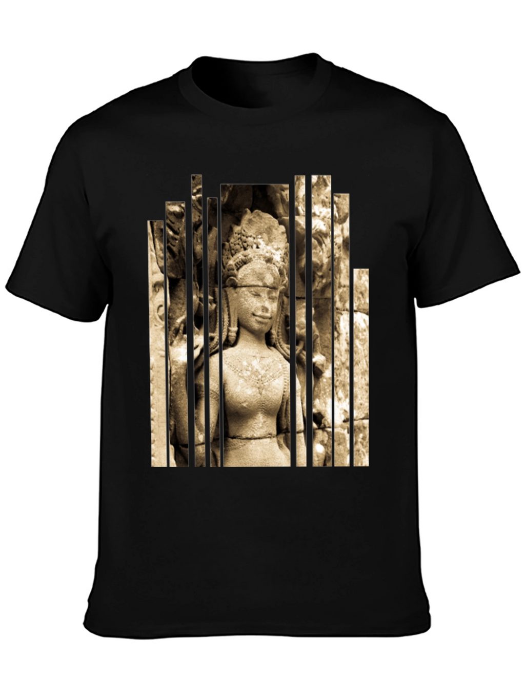 Ancient Temple Statue Graphic Tee