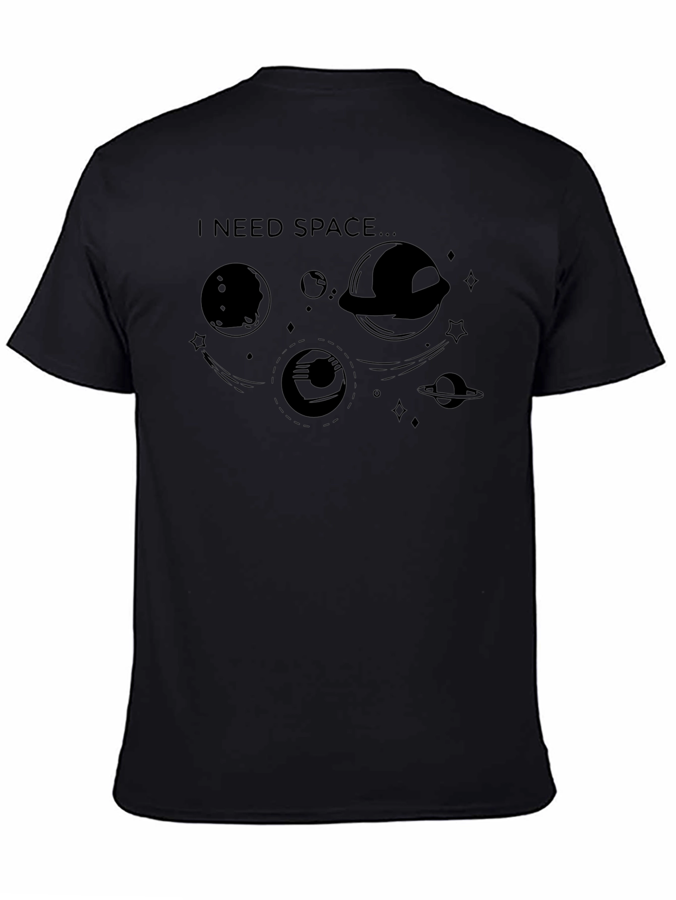 I Need Space T-Shirt - Galaxy Design
