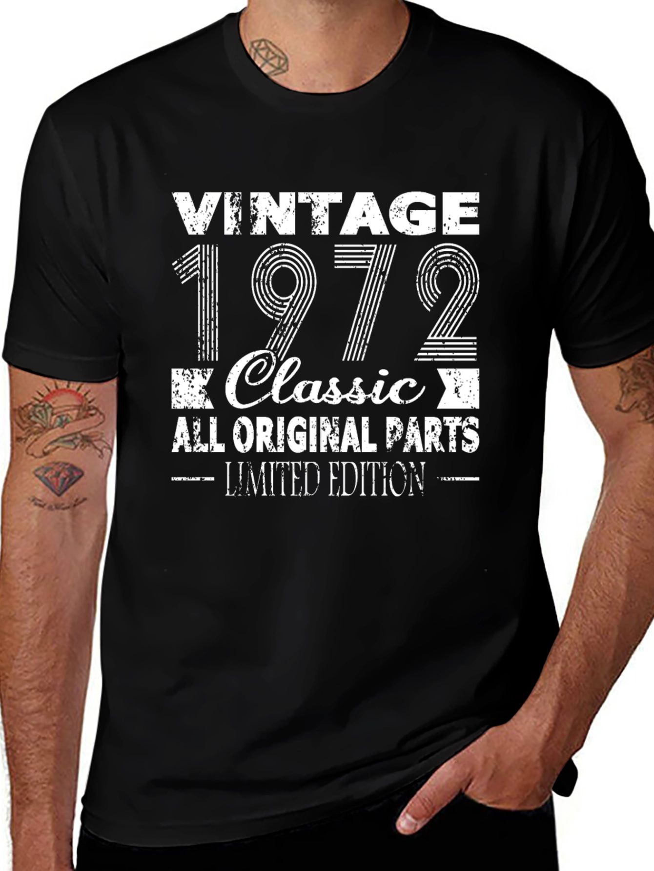 Vintage 1972 Classic All Original Parts T-Shirt