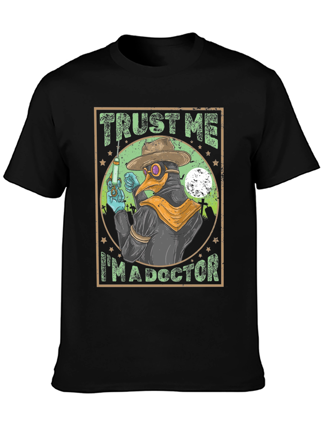 Trust Me Im a Doctor T-Shirt Plague Doctor Halloween