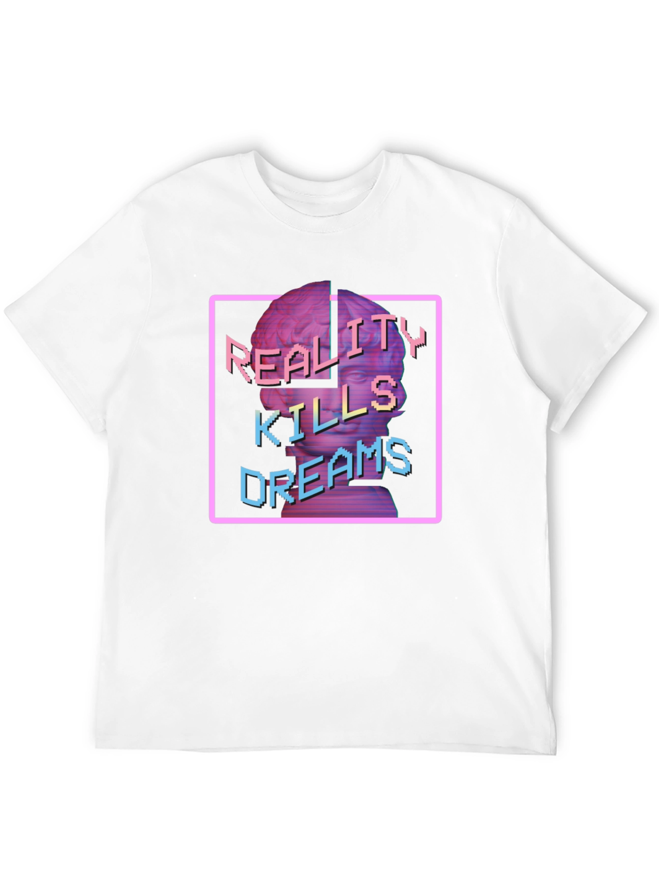 Reality Kills Dreams Graphic T-Shirt - Black