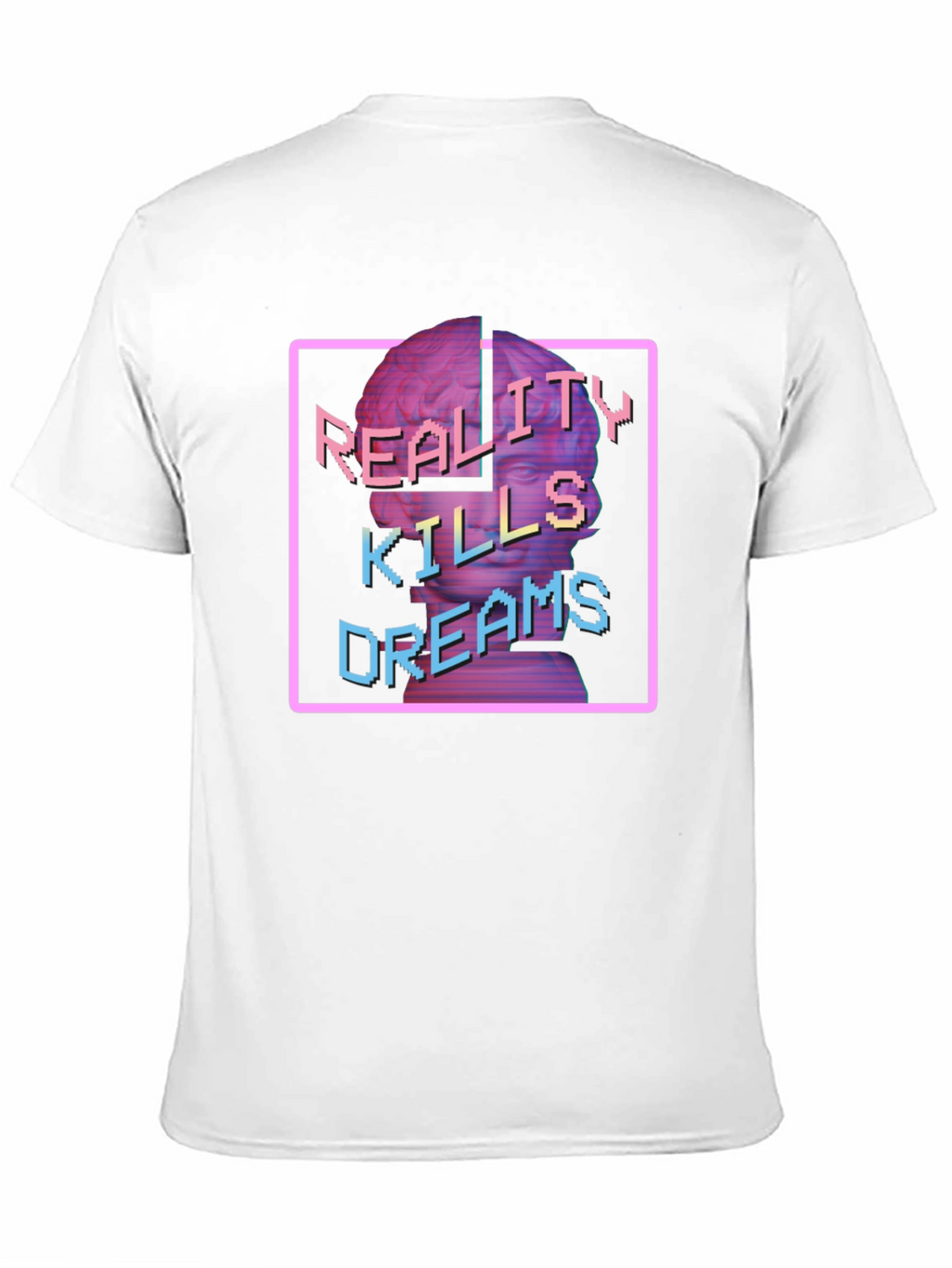 Reality Kills Dreams Graphic T-Shirt - Black