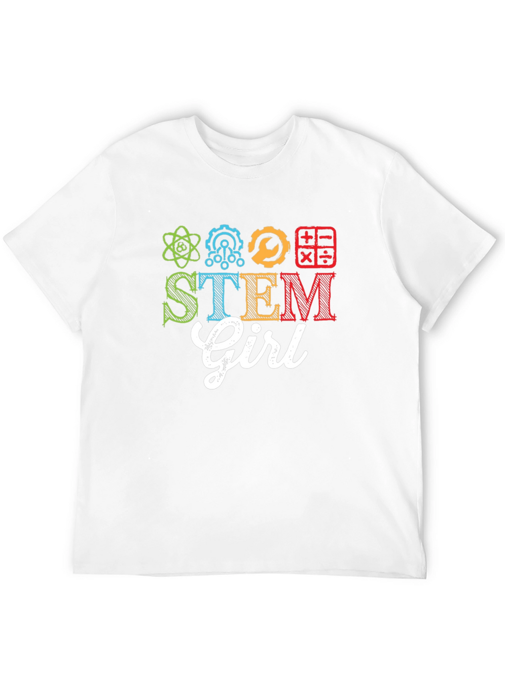 STEM Girl T-Shirt - Science Tech Engineering Math Tee