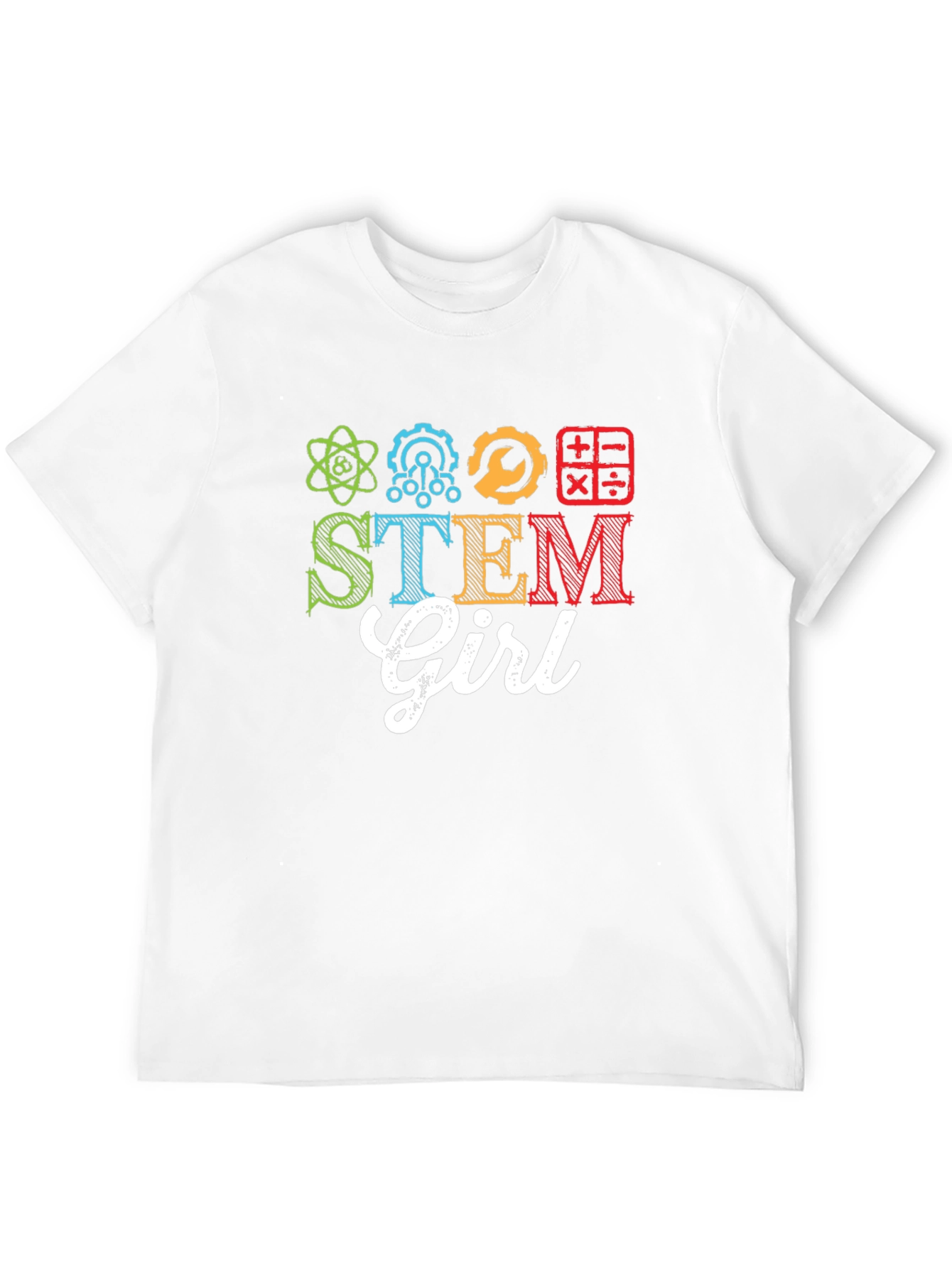 STEM Girl T-Shirt - Science Tech Engineering Math Tee