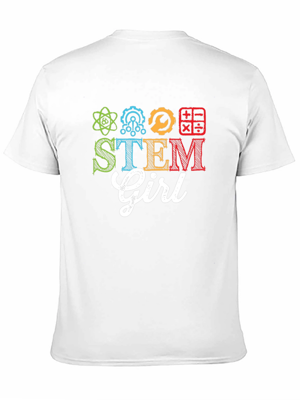 STEM Girl T-Shirt - Science Tech Engineering Math Tee