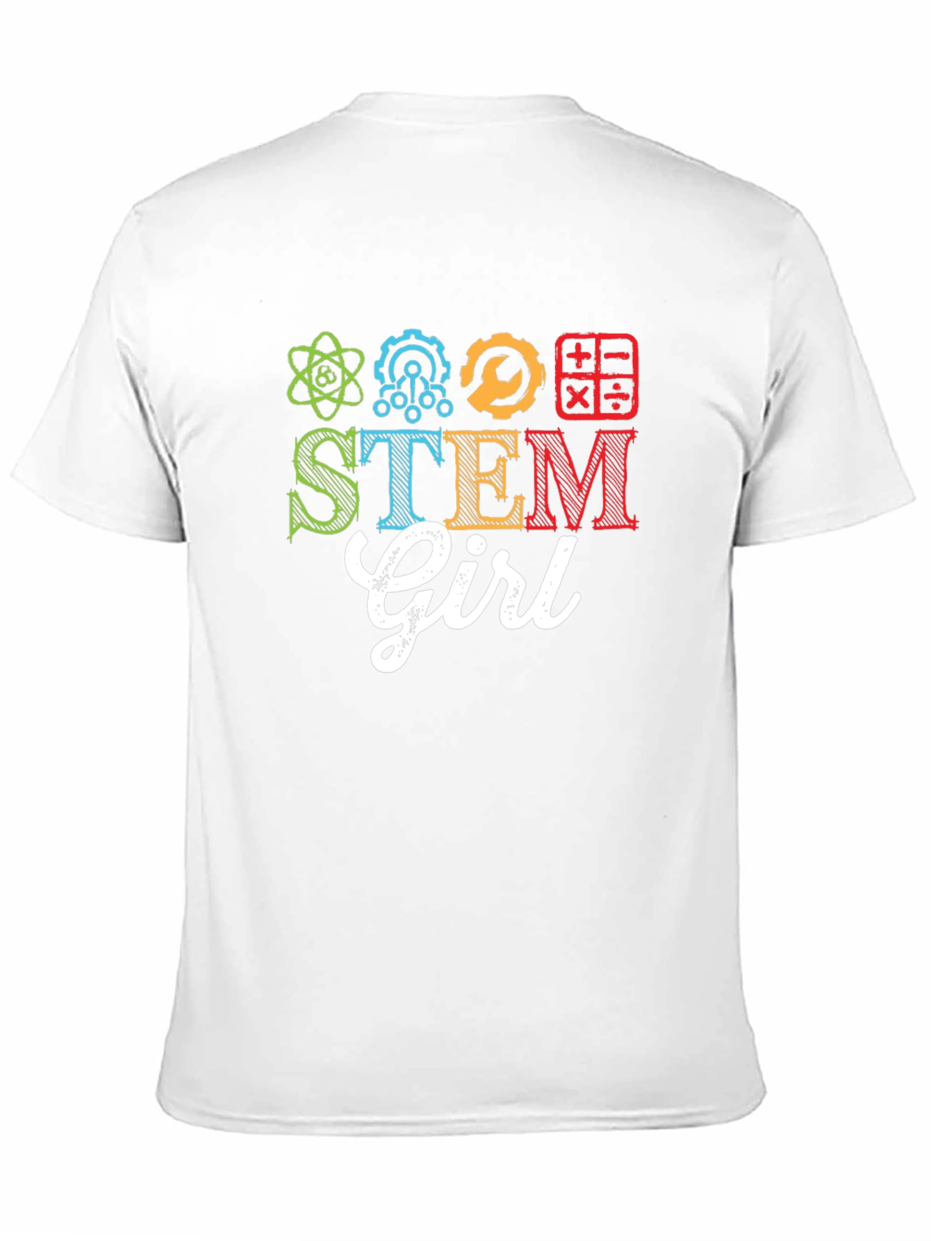 STEM Girl T-Shirt - Science Tech Engineering Math Tee